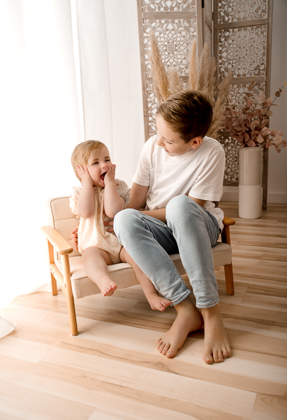 Familienshooting im Fotostudio in Celle