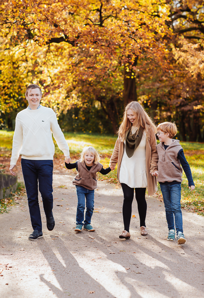 Familienfotoshooting an der Dammaschwiese in Celle