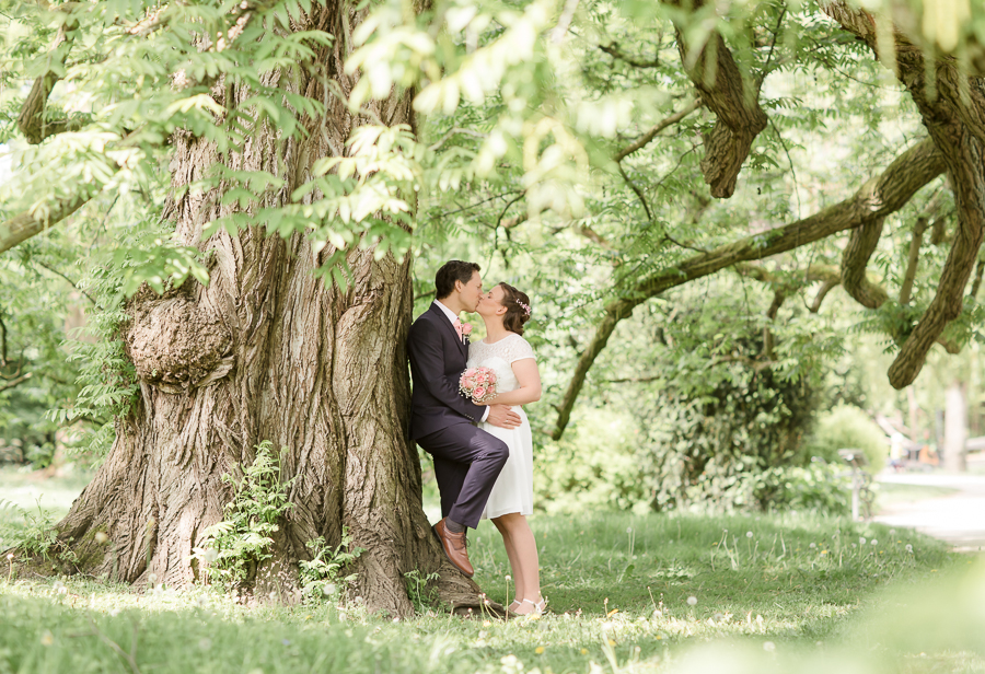 Brautpaarshooting im Celler Schlosspark