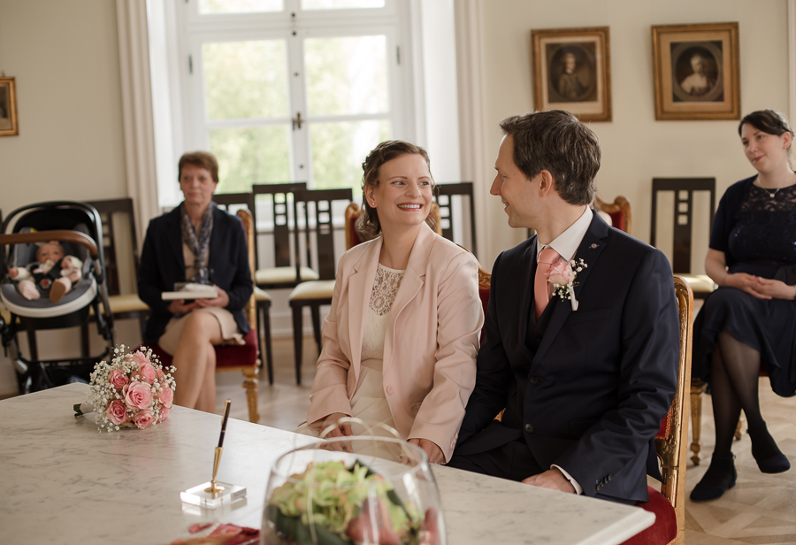 Heiraten im Caroline Mathilde Trauzimmer im Celler Schloss
